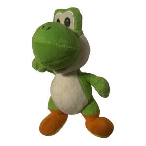 World Of‎ Nintendo Yoshi 7” Plush Toy Green Orange Jakks Pacific 2014